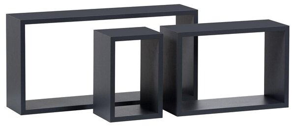 Set 3 rafturi de perete Pentiassa (gri mat). 1121158
