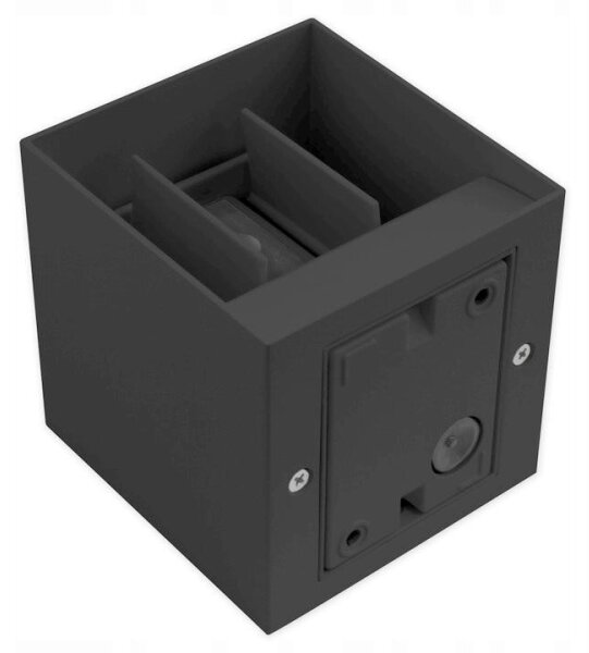 Aplică LED de exterior 2xLED/3W/230V IP54 antracit