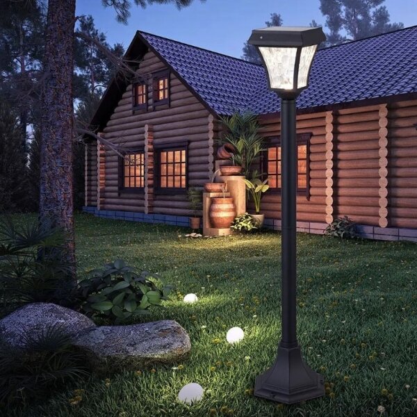 Lampă solară LED 2W 230V 93 cm 3000/6000K IP65 2200 mAh