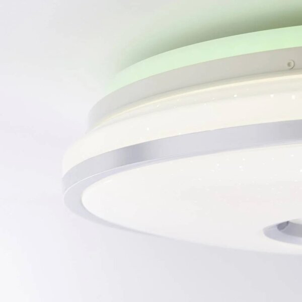 Plafonieră LED RGBW dimabilă Brilliant VISITATION LED/32W/230V + telecomandă