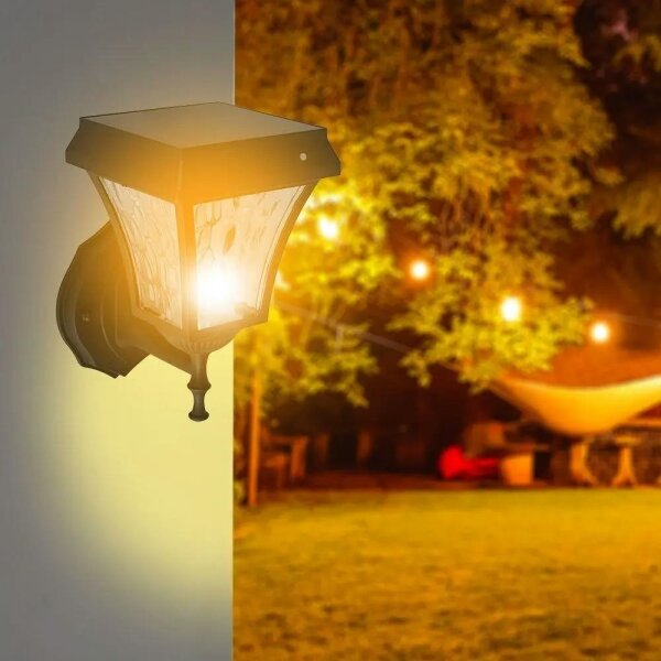 Lampă solară LED 3în1 perete 2W 5,5V 3000K/6000K IP65 2200mAh