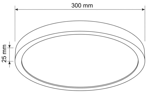 Brilagi - Plafonieră LED ESTELA LED/18W/230V albă