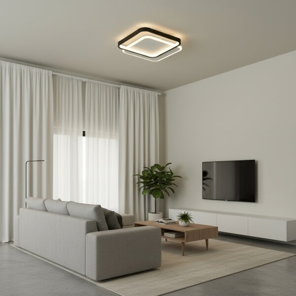 Brilagi - Plafonieră LED dimabilă FLARE LED/43W/230V 3000-6000K + telecomandă