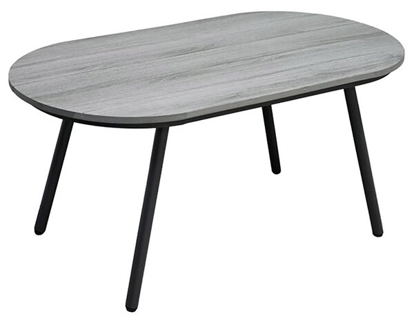 Set mobilier de grădină Artefactos (antracit + gri închis) (pentru 4 persoane). 1121230