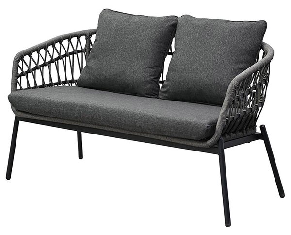 Set mobilier de grădină Artefactos (antracit + gri închis) (pentru 4 persoane). 1121230