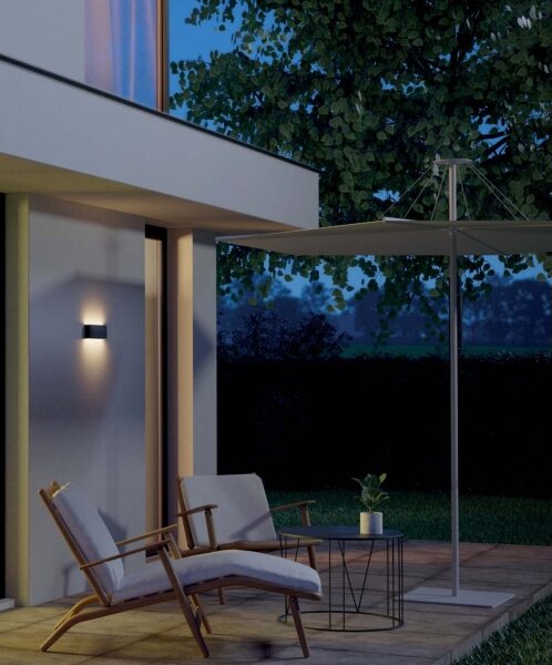 Aplică LED de exterior KAMAL LED/4,4W/230V 3000K IP54 gri Redo 90376