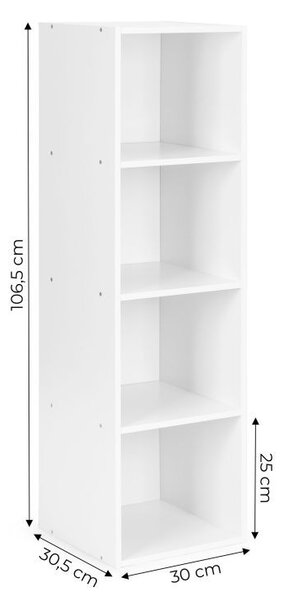 Bibliotecă de colț din lemn în stil modern