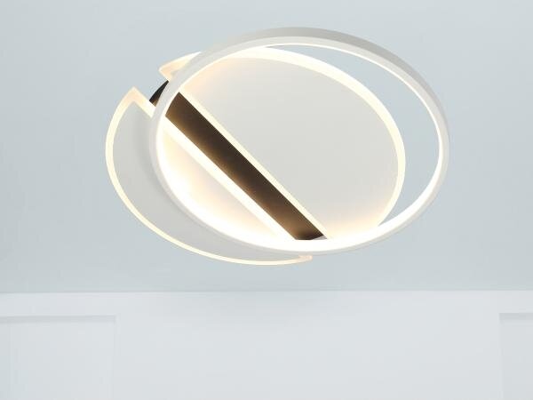 Plafonieră LED dimabilă LED/80W/230V 3000-6500K alb/negru + telecomandă