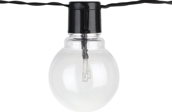Lanț LED decorativ de exterior PARTAJ 16xLED/0,064W/24V IP44 negru Eglo 900213