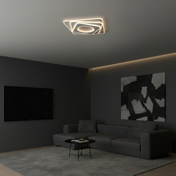 Brilagi - Plafonieră LED dimmabilă MODERN LED/100W/230V 3000-6000K + telecomandă