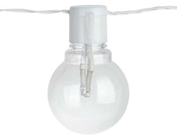 Lanț LED decorativ de exterior PARTAJ 16xLED/0,064W/24V IP44 alb Eglo 900238