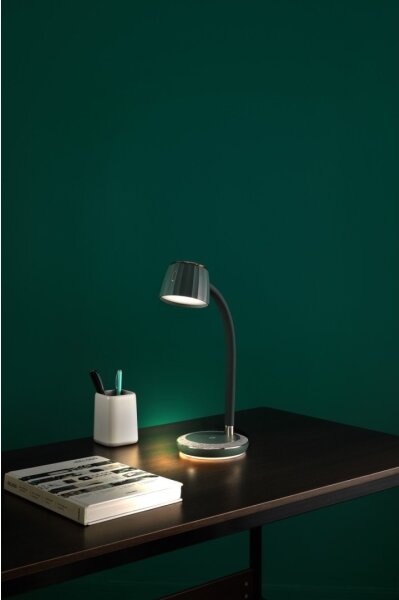 Lampă LED dimabilă de masă cu funcție de încărcare fără fir Immax NEO 08996L PERLA LED/6W/230V