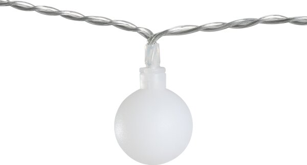 Lanț LED decorativ de exterior LIBISA 50xLED/0,066W/4,5V IP44 Eglo 900239