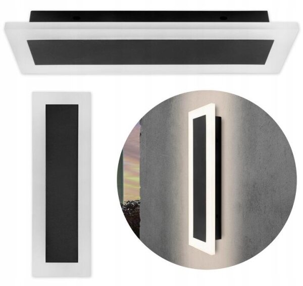 Aplică LED de exterior LED/19W/230V IP54 neagră