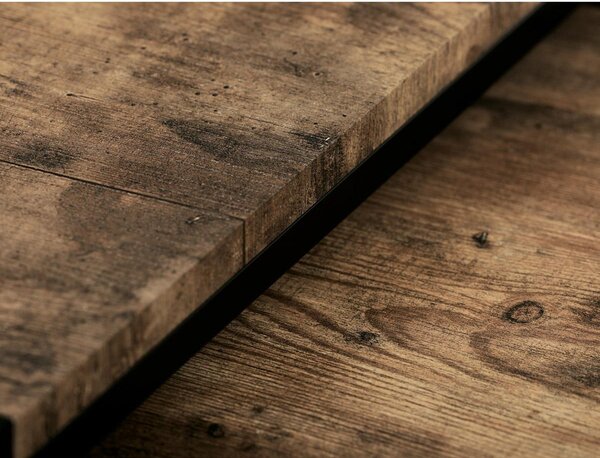 Set 3 măsuțe cafea Ascendio (old style wood). 1121151