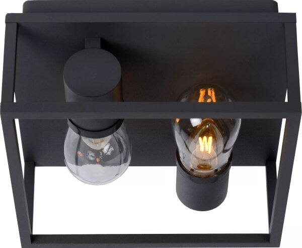Plafonieră pentru baie Lucide 27100/02/30 CARLYN 2xE14/6W/230V IP54