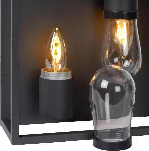 Plafonieră pentru baie Lucide 27100/02/30 CARLYN 2xE14/6W/230V IP54