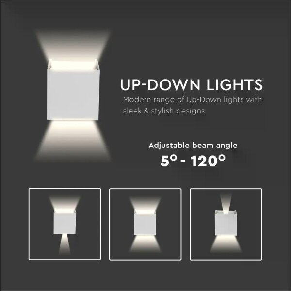 Aplică LED de exterior LED/5W/230V 4000K IP65 alb