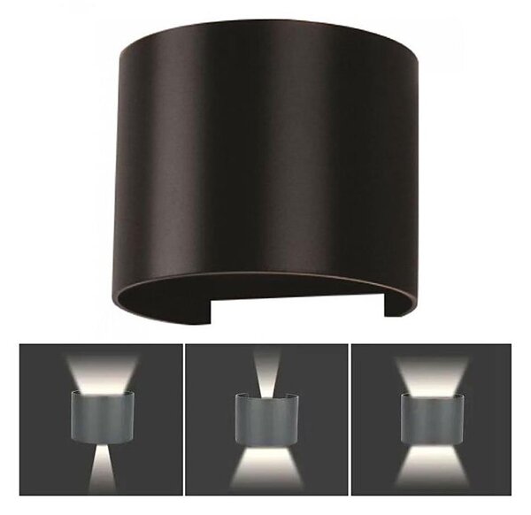 Aplică LED de exterior LED/6W/230V 4000K IP65 negru