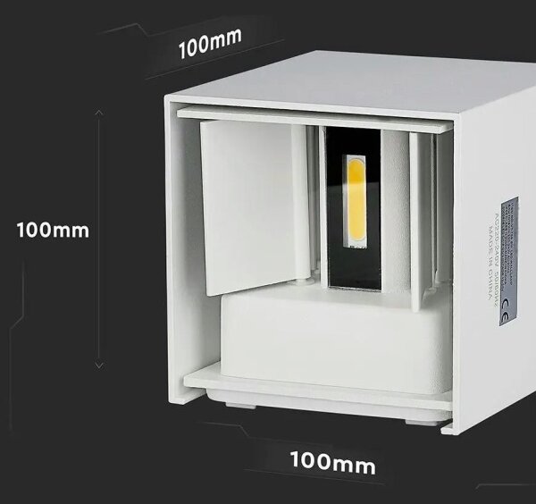 Aplică LED de exterior LED/5W/230V 4000K IP65 alb