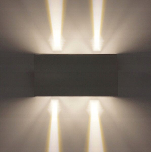 Aplică LED de exterior LED/12W/230V IP54 neagră