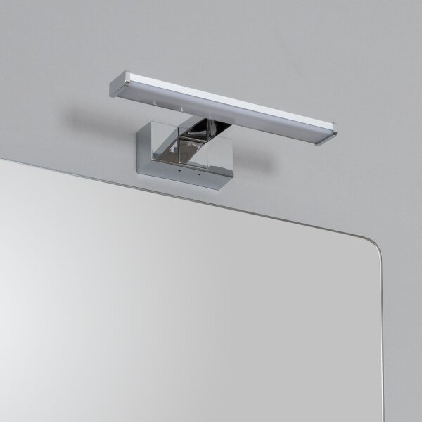 Brilagi - Aplica LED pentru oglindă de baie VESTRA, 6W, 230V, 30 cm, IP44, crom