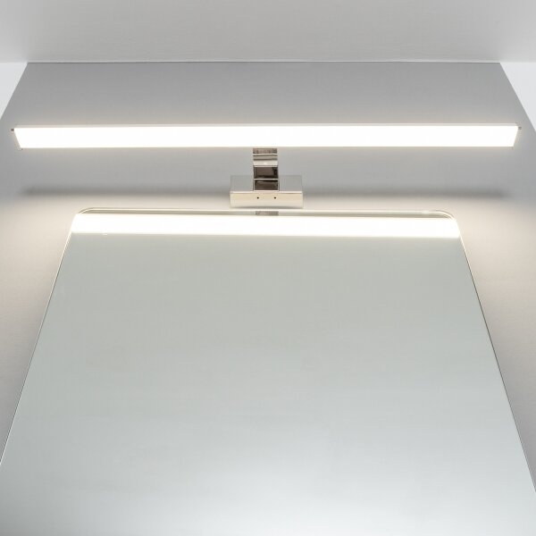 Brilagi - Iluminare LED pentru oglindă de baie VESTRA LED/15W/230V 80 cm IP44 crom