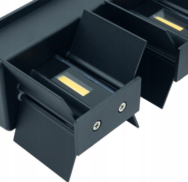 Aplică LED de exterior LED/12W/230V IP54 neagră