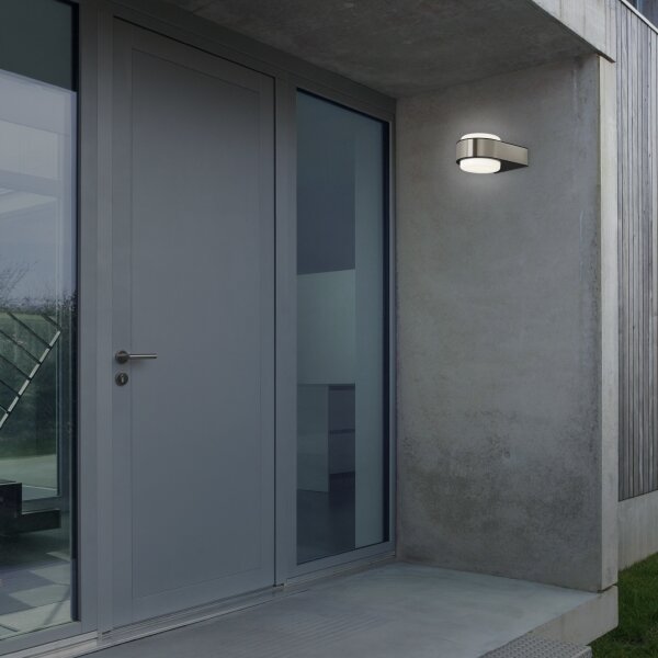 Aplică LED de exterior HANAU LED/6,5W/230V IP44 crom Briloner 3035-012