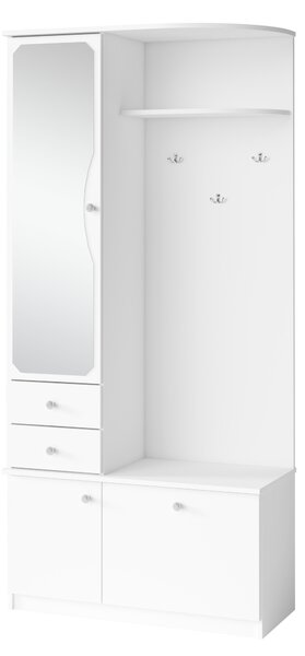 Hol Ganton Max (alb) (cu oglindă) (S). 1123823
