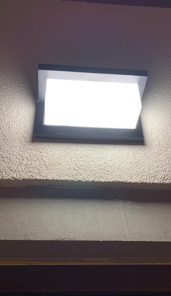 Aplică LED de exterior cu senzor LED/12W/230V IP54 negru