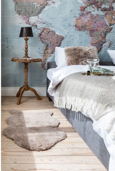 Blană artificială Tiseco Home Studio Sheepskin, 80 x 150 cm, bej