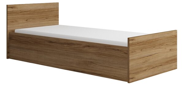 Pat de o persoană 80 cm Manton M28 (stejar catania). 1123900