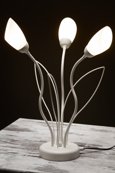 Jupiter 2060 - Lampă de masă GLORIOSA 3xG9/14W/230V crem