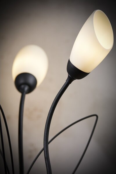 Lampă de masă GLORIOSA Jupiter 2065 - 3xG9/14W/230V neagră