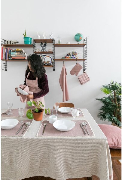 Suport pentru farfurii din material textil 48x33 cm Maya - Tiseco Home Studio