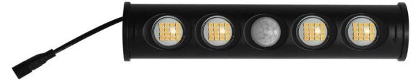 LED lampă solară de perete cu senzor LED/8W/3,7V IP65 3000K 4000 mAh