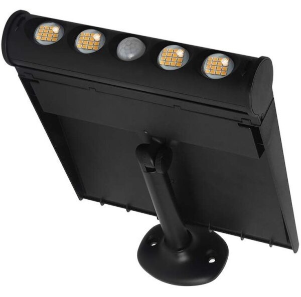LED lampă solară de perete cu senzor, 8W, 3,7V, IP65, 4000K, 4000 mAh