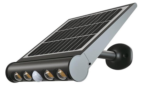 LED lampă solară de perete cu senzor, 8W, 3,7V, IP65, 4000K, 4000 mAh