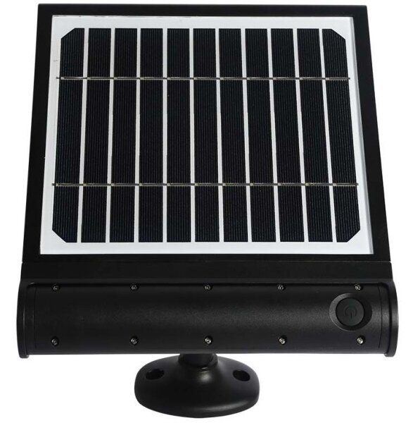 LED lampă solară de perete cu senzor LED/8W/3,7V IP65 3000K 4000 mAh