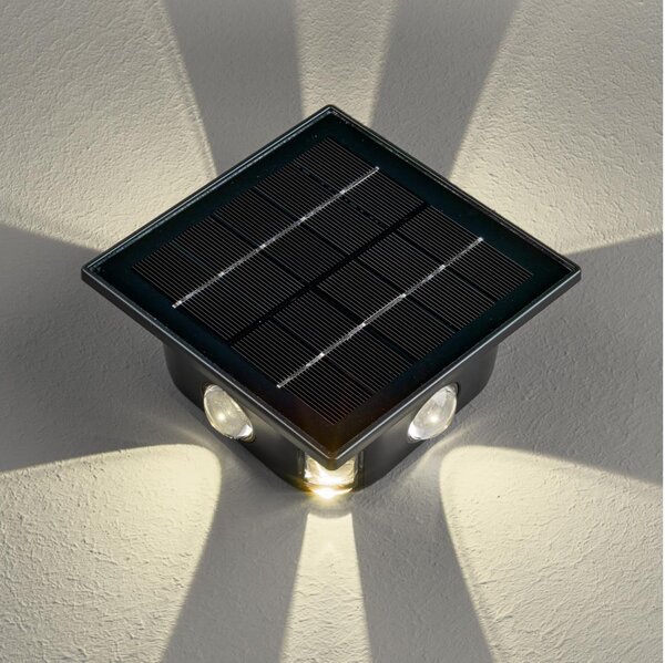 Immax 08487L - Lampă solară LED de perete cu senzor LED/2W/5V IP54