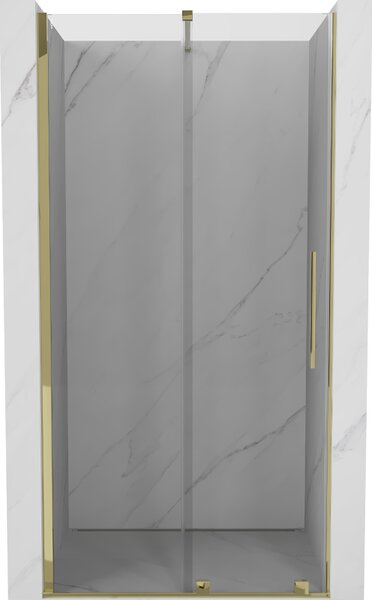 Mexen Velar, usa culisanta pentru deschidere 90x200 cm, sticla transparenta 8mm, auriu lucios, 871-090-000-01-50