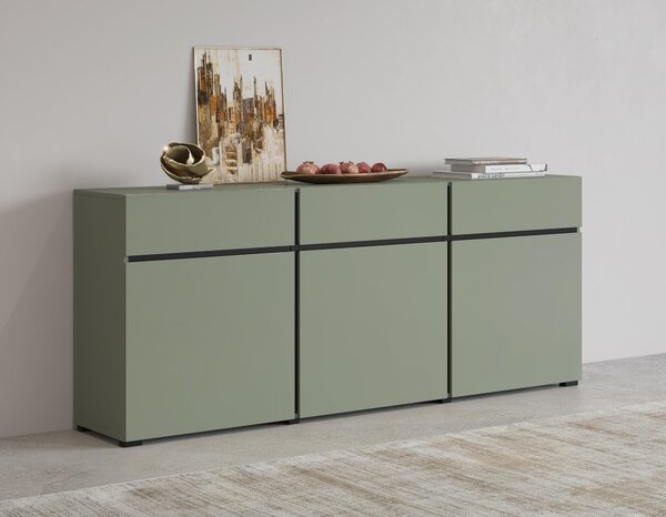 Comodă Crossroad G43 (pin verde + negru). Promo -19%. 1118179