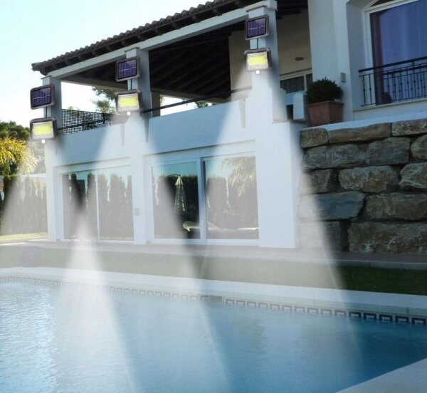 Reflector solar LED cu senzor INTEGRA LED/3W/3,7V IP44 + telecomandă