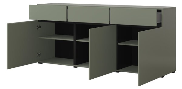 Comodă Crossroad G43 (pin verde + negru). Promo -19%. 1118179