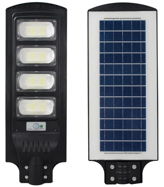 Lampă LED stradală solară cu senzor LED STREET LED/15W/3,2V IP65 + telecomandă