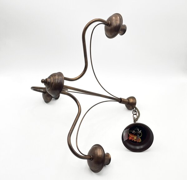 Candelabru pe lanț ANTON, 3x E14/15W/230V, finisaj bronz
