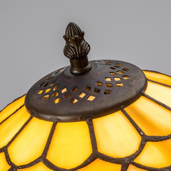 Brilagi - Lampă de masă Tiffany MARGARET, cu vitralii, 1xE27/40W/230V