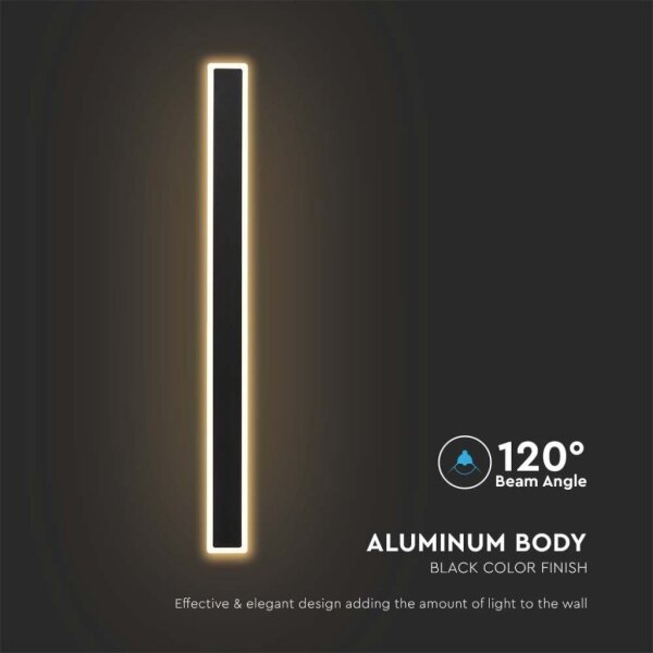 Aplică LED de exterior LED/17W/230V 3000K IP65 negru