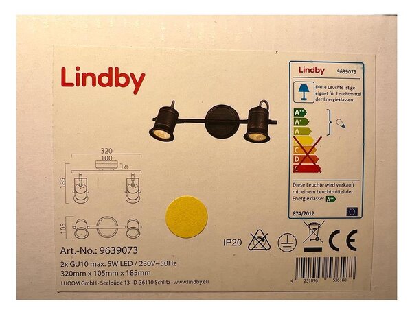 Spot CANSU 2xGU10/5W/230V Lindby